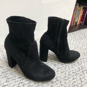Black booties